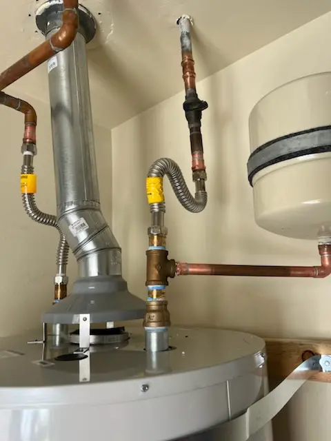 Water heater installation and plumbing repair in Nappanee